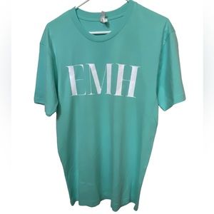 High End Teal Green EMH Electro Minimal House Music Men’s M T-Shirt MINTY